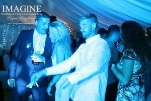 Selina and Ashley's wedding reception at the Golden Pheasant in Etton
