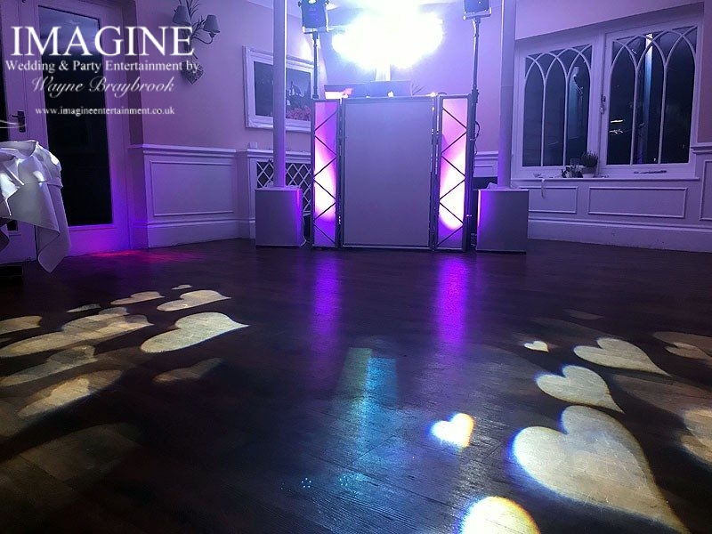 Jamie & Gareth's wedding reception at The Sheene Mill