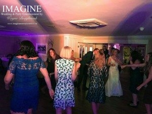 Jamie & Gareth's wedding reception at The Sheene Mill