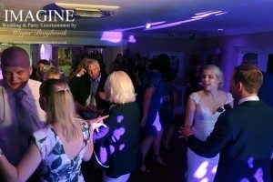 Jamie & Gareth's wedding reception at The Sheene Mill