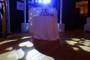 Kimberley & Jason's wedding reception at Lanwades Hall