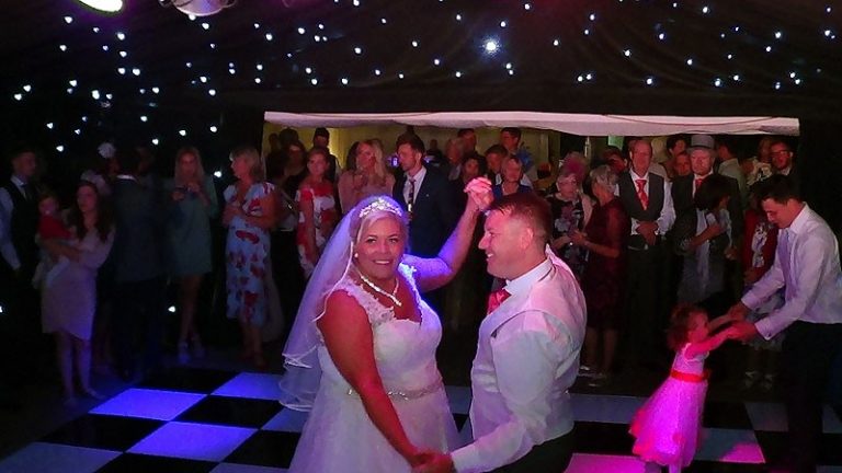 Amy & Dale's evening reception at The Old Hall Ely with Imagine Wedding & Party Entertainment