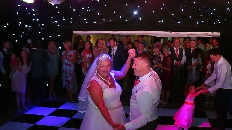 Amy & Dale's evening reception at The Old Hall Ely with Imagine Wedding & Party Entertainment