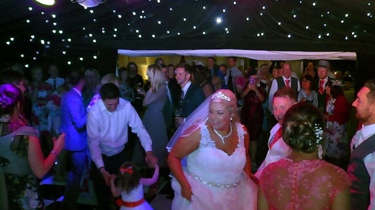 Amy & Dale's evening reception at The Old Hall Ely with Imagine Wedding & Party Entertainment