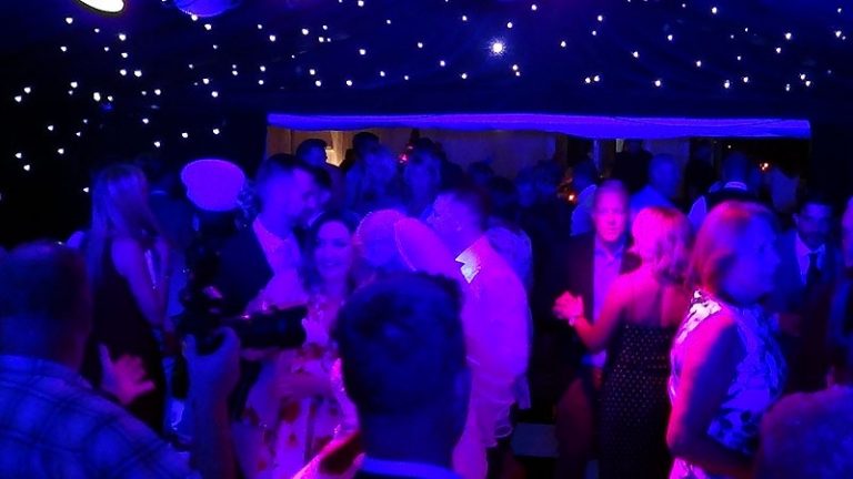 Amy & Dale's evening reception at The Old Hall Ely with Imagine Wedding & Party Entertainment