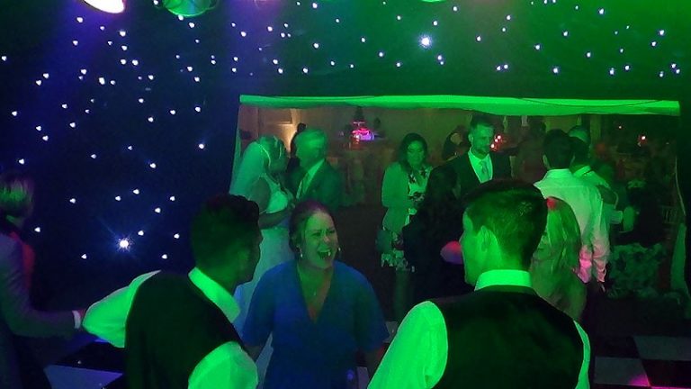 Amy & Dale's evening reception at The Old Hall Ely with Imagine Wedding & Party Entertainment