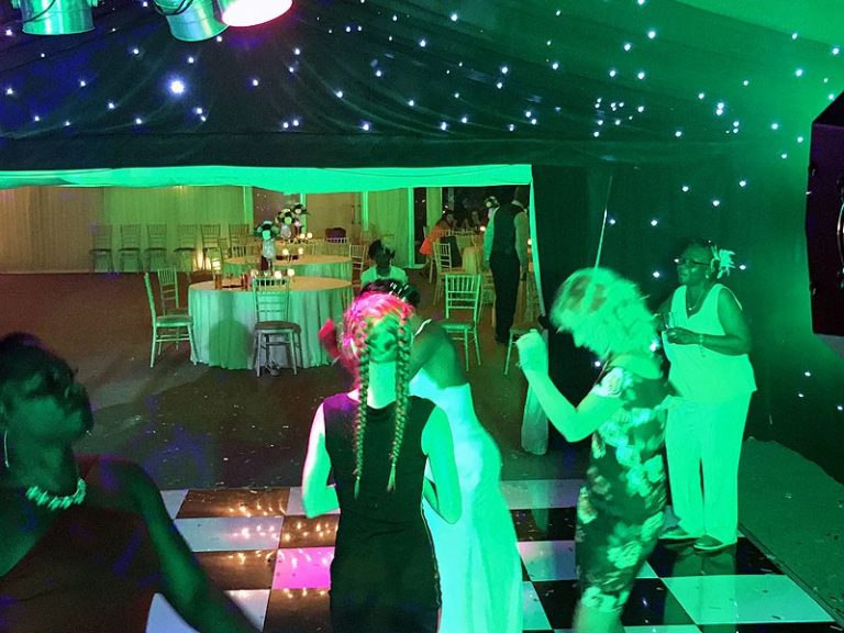 Tia & Chris's wedding reception at The Old Hall with Imagine Wedding & Party Entertainment