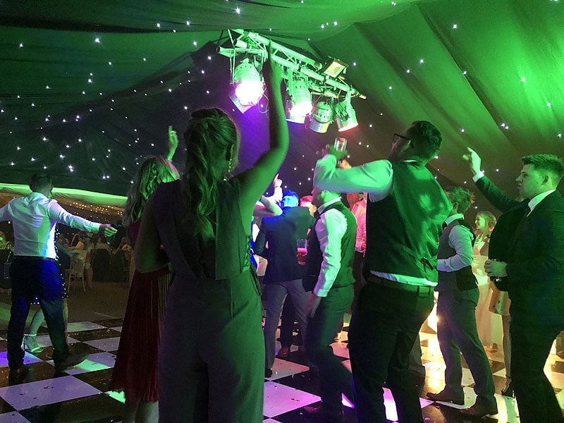 Alex & Matt's wedding reception at The Old Hall in Ely with Imagine Wedding & Party Entertainment