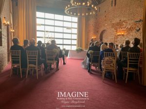 Ollie & Lauren's wedding at Sussex Barn in Burnham Market with Imagine Wedding & Party Entertainment