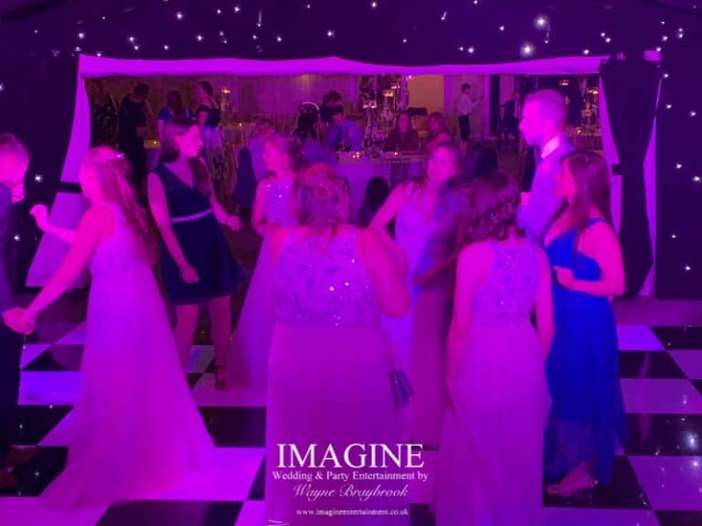 Cara & Joe's wedding reception at The Old Hall in Ely with Imagine Wedding & Party Entertainment
