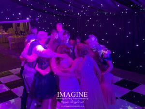 Cara & Joe's wedding reception at The Old Hall in Ely with Imagine Wedding & Party Entertainment