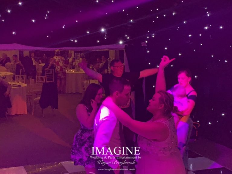 Cara & Joe's wedding reception at The Old Hall in Ely with Imagine Wedding & Party Entertainment