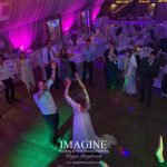 Sarah & Bryan's wedding reception at Bedinham's Farm with Imagine Wedding & Party Entertainment