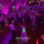 Sarah & Bryan's wedding reception at Bedinham's Farm with Imagine Wedding & Party Entertainment