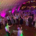 Sarah & Bryan's wedding reception at Bedinham's Farm with Imagine Wedding & Party Entertainment