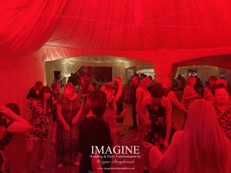 How to: Choose your perfect wedding DJ 3 Sarah & Nigel's wedding reception at Forest Lodge Weddings in Thetford