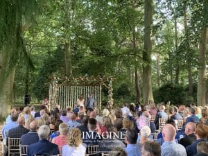 How to make your wedding timeless 1 Sarah & Nigel's wedding reception at Forest Lodge Weddings in Thetford