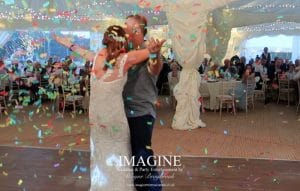 How to make your wedding timeless 3 Sarah & Nigel's wedding reception at Forest Lodge Weddings in Thetford