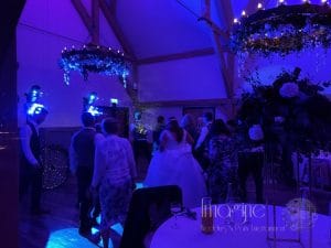 Zoe & Luke's special evening at Sissons Barn