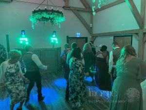 Zoe & Luke's special evening at Sissons Barn