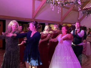 Zoe & Luke's special evening at Sissons Barn