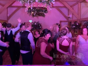 Zoe & Luke's special evening at Sissons Barn