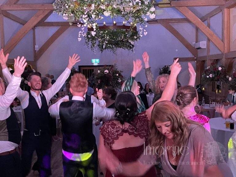 Zoe & Luke's special evening at Sissons Barn