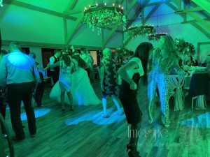 Zoe & Luke's special evening at Sissons Barn