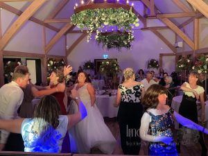 Zoe & Luke's special evening at Sissons Barn