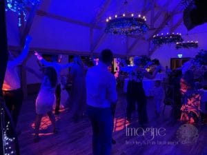 Zoe & Luke's special evening at Sissons Barn