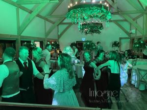 Zoe & Luke's special evening at Sissons Barn