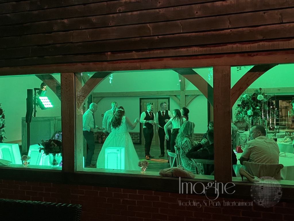 Wedding DJ at Sissons Barn: Zoe & Luke 1 Zoe & Luke's special evening at Sissons Barn