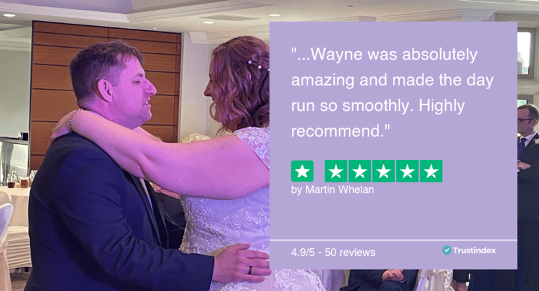 Wedding DJ near Huntingdon 1 Review from Catherine & Martin