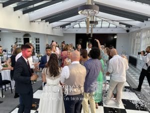 Zinzi & Stephen's evening reception at Swynford Manor