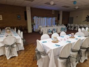 Sheila & Wayne's wedding reception at Witchford Village Hall with Imagine Wedding & Party Entertainment