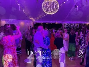 Jen & Ollie's wedding reception at Ketteringham Hall with Imagine Wedding & Party Entertainment