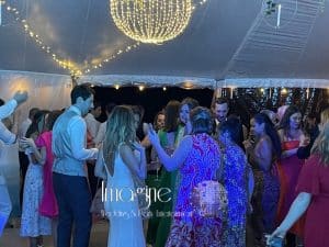 Jen & Ollie's wedding reception at Ketteringham Hall with Imagine Wedding & Party Entertainment