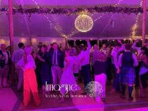 Jen & Ollie's wedding reception at Ketteringham Hall with Imagine Wedding & Party Entertainment