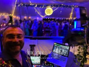 Jen & Ollie's wedding reception at Ketteringham Hall with Imagine Wedding & Party Entertainment