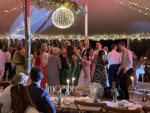 Jen & Ollie's wedding reception at Ketteringham Hall with Imagine Wedding & Party Entertainment