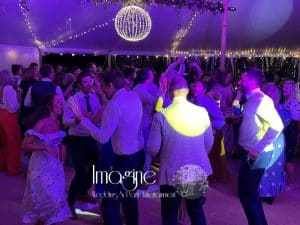 Jen & Ollie's wedding reception at Ketteringham Hall with Imagine Wedding & Party Entertainment