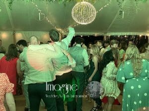 Jen & Ollie's wedding reception at Ketteringham Hall with Imagine Wedding & Party Entertainment