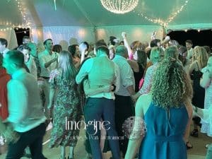 Jen & Ollie's wedding reception at Ketteringham Hall with Imagine Wedding & Party Entertainment