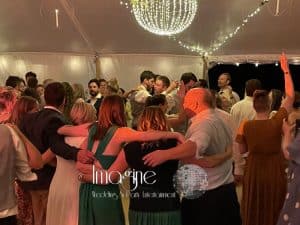 Jen & Ollie's wedding reception at Ketteringham Hall with Imagine Wedding & Party Entertainment