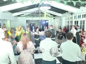 Rosie & Matt's wedding day at Swynford Manor with Imagine Wedding & Party Entertainment