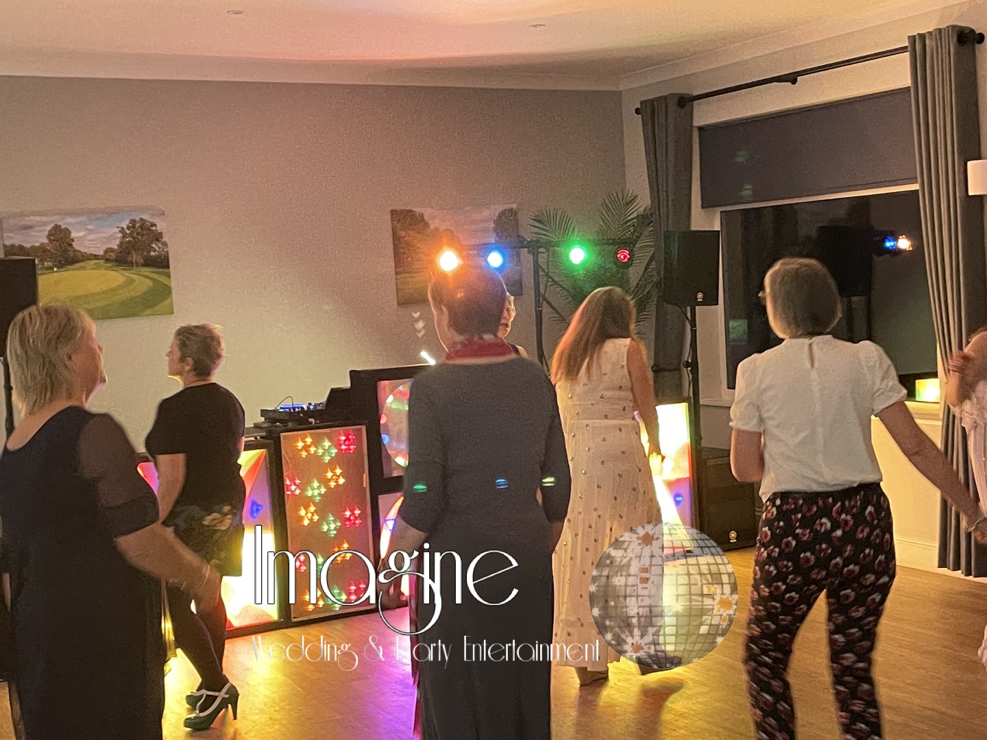 Maxine and Grahams evening reception at Ely Golf Club