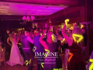 Rosie & Mike's evening reception at Lanwades Hall