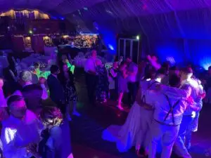 Vickie & Sam's wedding at Bedingham's Farm