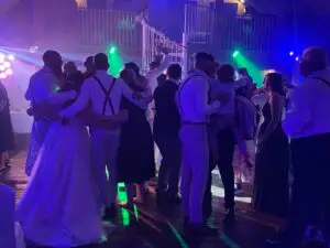 Vickie & Sam's wedding at Bedingham's Farm