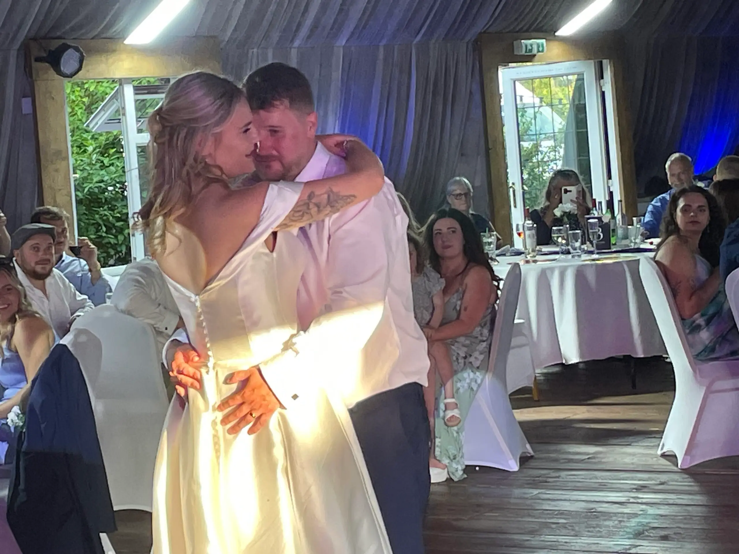 Emily & Kane's wedding at Bedingham's Farm